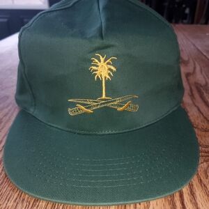 Vintage Saudi Arabia Universal Green Baseball Cap Unworn